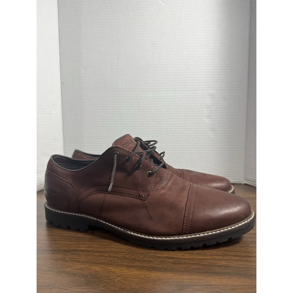 Cole Haan Other - Cole Haan Shoes Mens Size 14W Brown Leather Grand OS Lace Up Casual C30636